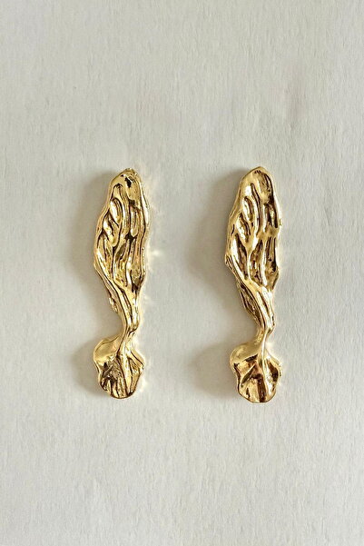 DEMOKAN أقراط نسائية بنمط سمكة - طلاء خاص مقاوم للتشويه مقاس 4 سم