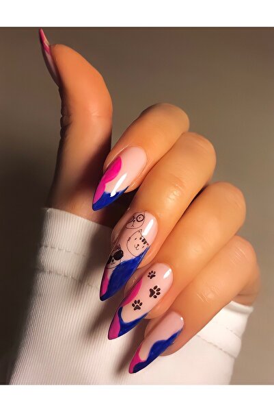 Artikel 2' Li Patiler Tırnak Dövmesi, Tırnak Sticker, Nail Tattoo, Nail Art