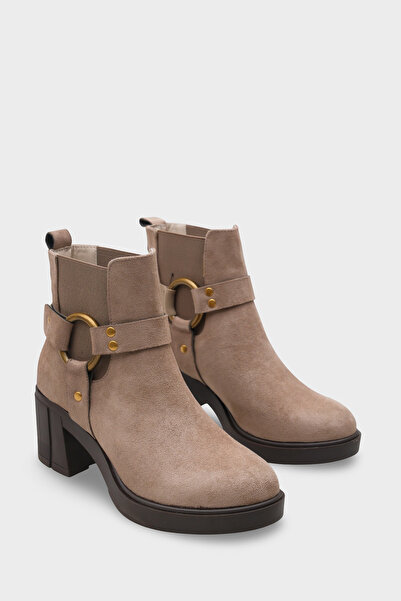 Capone Outfitters Γυναικείες μπότες Nannie με μεταλλική πόρπη