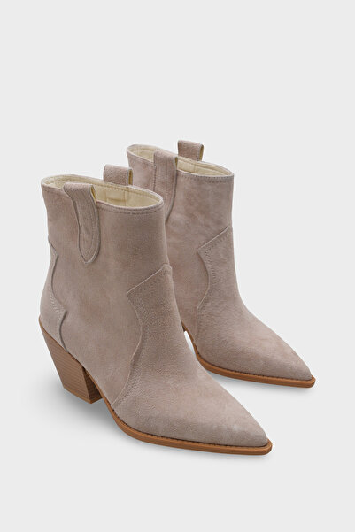 Capone Outfitters Tiffani Pointed Toe Genuine Leather Side Zipper Women's Cowboy Boots