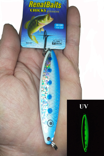 POWEREX Striker X Lüfer Palamut Turna Çinekop 28gr. 9cm. Mod.239 Metal Kaşık Sahte Yem