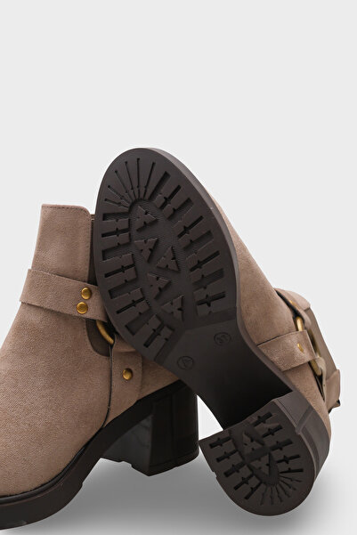 Capone Outfitters Γυναικείες μπότες Nannie με μεταλλική πόρπη