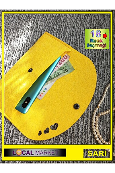 LOCAL MARKET Wallet Double Compartment, Stylish Design, Snap Closure Hand Wallet, Mobile Phone Bag