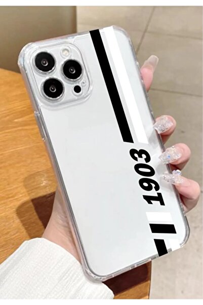 3GEN CASE iPhone 11 Pro Max Compatible Fan Patterned Transparent Silicone Case