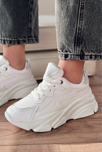 ayakkabıhavuzu Zerenyus Women's Comfortable Premium Daily Sports Shoes High Sole