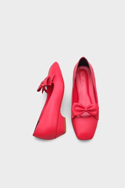 Capone Outfitters Helaina Short Heeled Bow Women's Shoes