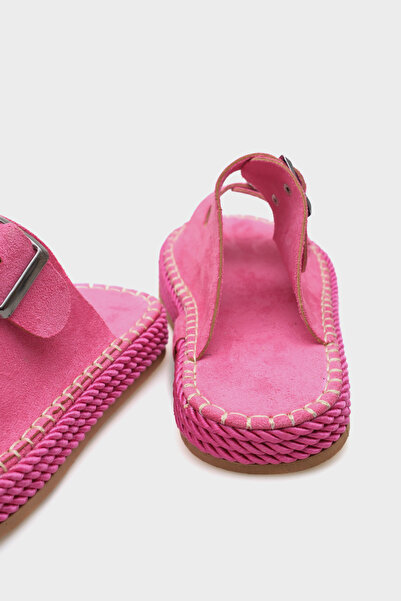 Capone Outfitters Teherautó dupla csíkos női szandál