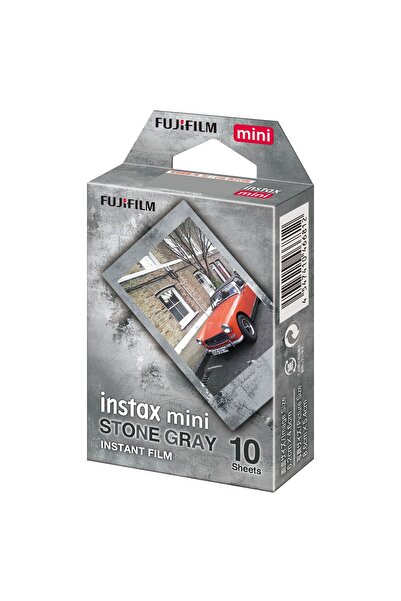 Fujifilm Instax Mini Stone Gray 10'lu Özel Film