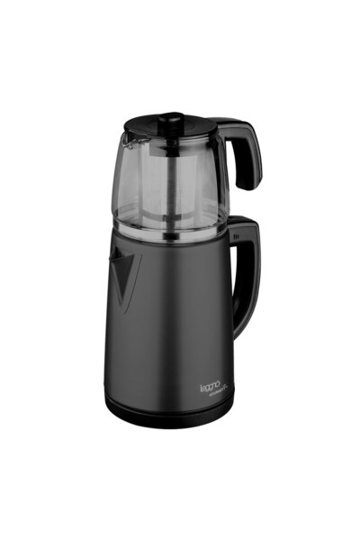 Leggno Gourmet Pro Tea Maker with Glass Teapot Black