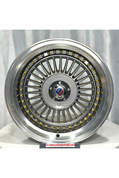 Alpina 5*120*18 5*112*18 9.0 ET25 CH72.6 GUNMETAL LIP POLISH GOLD RIVED ALPIN...