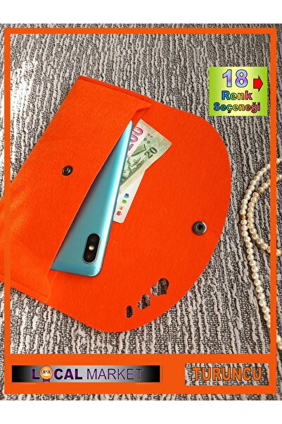 LOCAL MARKET Wallet Double Compartment, Stylish Design, Snap Closure Hand Wallet, Mobile Phone Bag