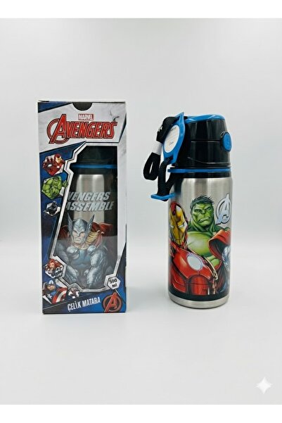 TUMBA'S قارورة مياه فولاذية مرخصة من أفنجرز سالتو 500 مل