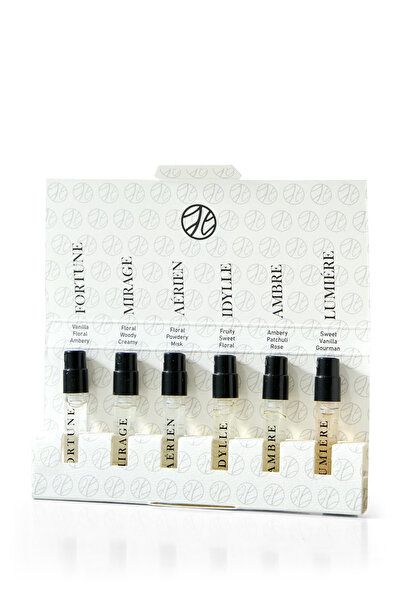 ILLUSIONE FRAGRANCE Kadın Parfüm Deneme Seti 6x2 12ml