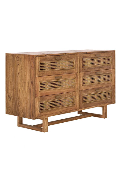 ŞafakMobilya Vista Masif Ahşap Hazeranlı Şifonyer