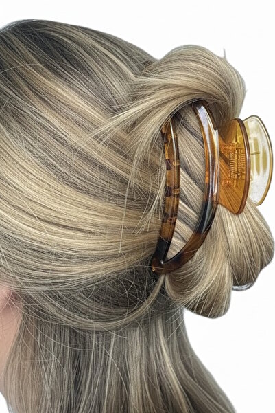 CAŞ DEKORASYON مشبك مزلاج بني فاتح