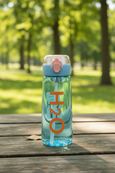 Tohana زجاجة ديتوكس من البولي كربونات 660 مل لون أزرق