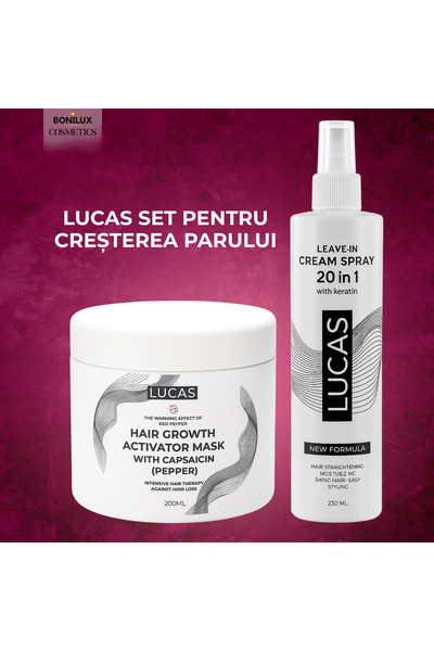LUCAS Set pentru Cresterea Parului