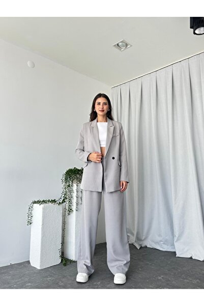 ossons طقم بنطلون وسترة بالازو - فستان إصدار خاص