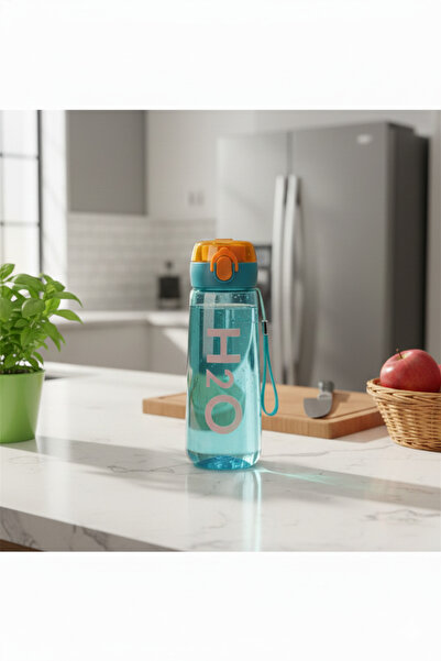 Tohana Polycarbonate Detox Flask 660 ML Turquoise Color