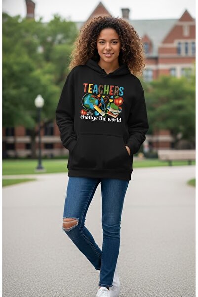 Trendy Sun Öğretmenler günü hediyesi -teacher sweatshirt -öğretmenlere özel