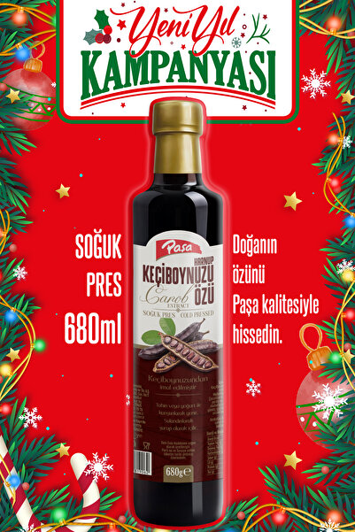 Paşa Kuruyemiş (Harnup) Keçiboynuzu Özü 680 gr