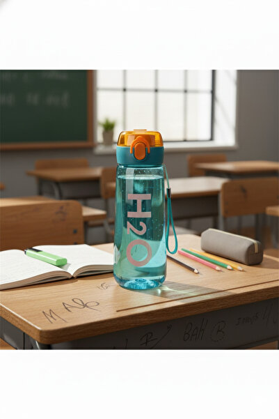 Tohana Polycarbonate Detox Flask 660 ML Turquoise Color