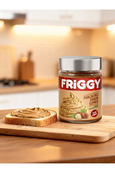 FRİGGY Parçacıklı Fındık Ezmesi %55 Fındık 320GR