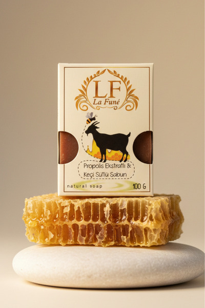 Lafune Propolis & Goat Milk Soap – Anti-Blemish Blackhead Repairing Natural F...