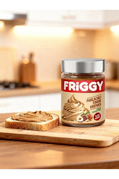 FRİGGY Parçacıklı Fındık Kreması %30 320GR