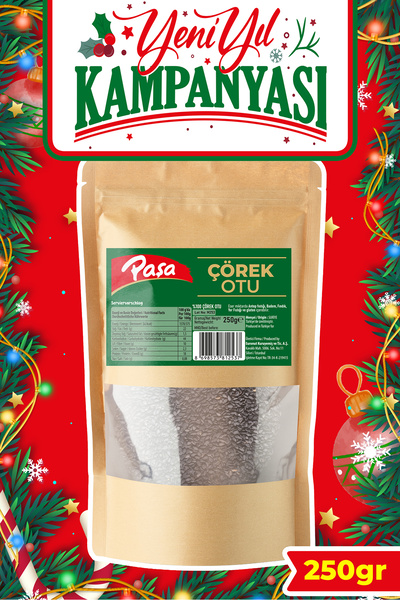 Paşa Kuruyemiş Çörekotu 250 Gram