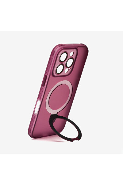 Logiji حافظة فليكس ستاند لهاتف آيفون 16 برو ماكس مع حامل ماج سيف وحماية كاملة...