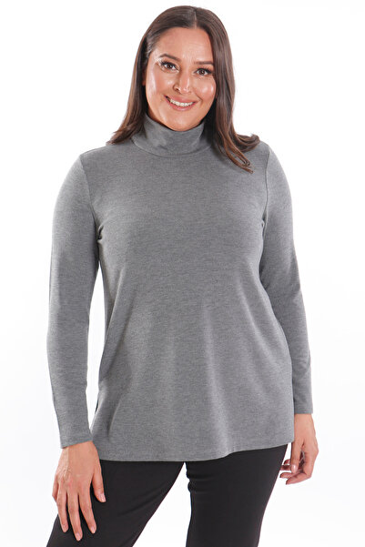 Metpoint Великий розмір Піврибальський антрацитовий трикотаж