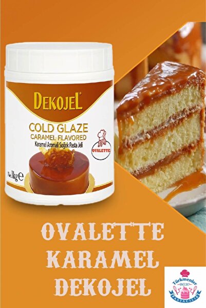 Genel Markalar Dekojel Karamel Soğuk Pasta Jeli 1 Kg
