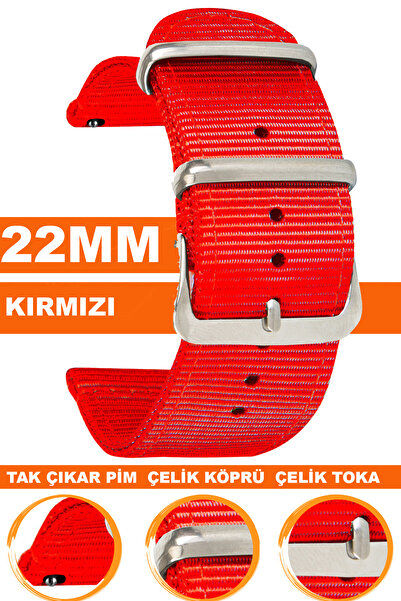 COBRA 22mm Fossil-Welder-Casio-Seiko-Omega-Armani Watch Compatible Nato Texti...