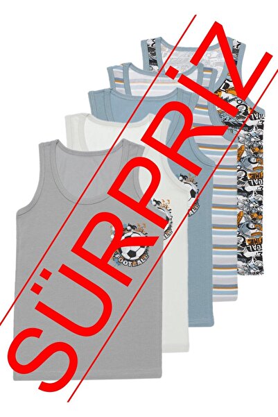 Donella 5-Pack of Boys' Undershirts! !! Surprise Package! !! 77Surprise