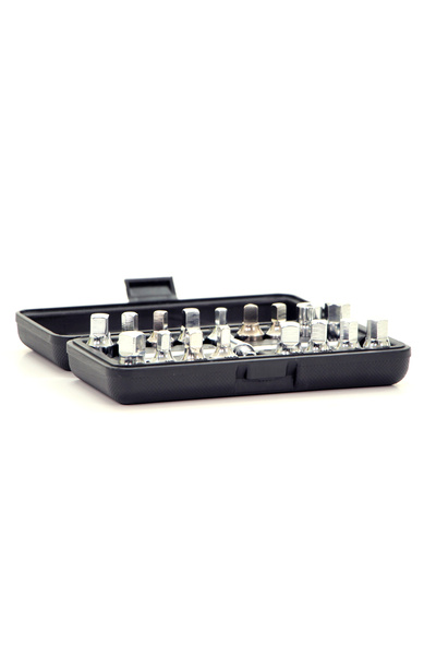 Worldforce Worldfroce 18 Piece Oil Plug Wrench Set Full Assortment 3/8" Inlet Sump Socket Set