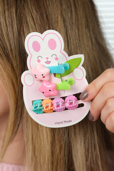 Jack Ferrero Peluş Mandal Toka Seti