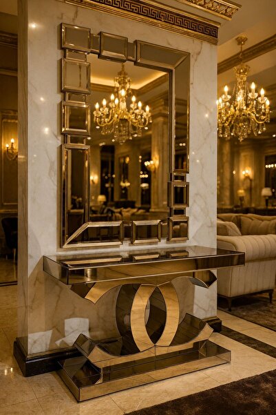 larissa design AYNALI DRESUAR TAKIM