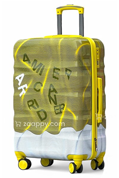 ZAAPPY Hard Shell PC Colorful Printed 24 Inch (20-25kg) Lightweight, Combinat...