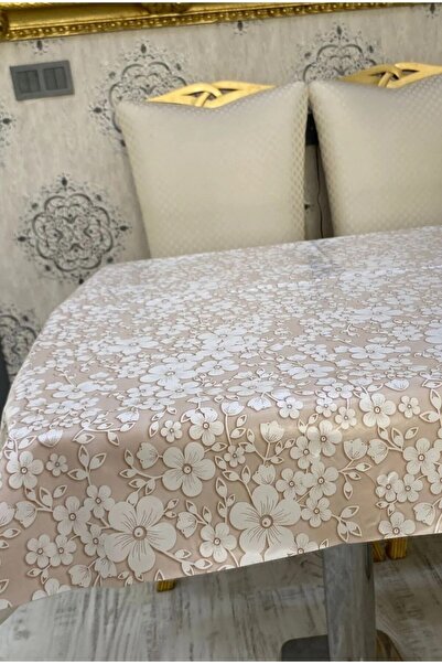 Rona Home Pvc Non-Slip Fiber Based Erasable Table Cloth Waterproof Oilcloth Table Cloth All Types