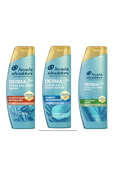 Head & Shoulders Derma X Pro Kepek Karşıtı Şampuan x 3