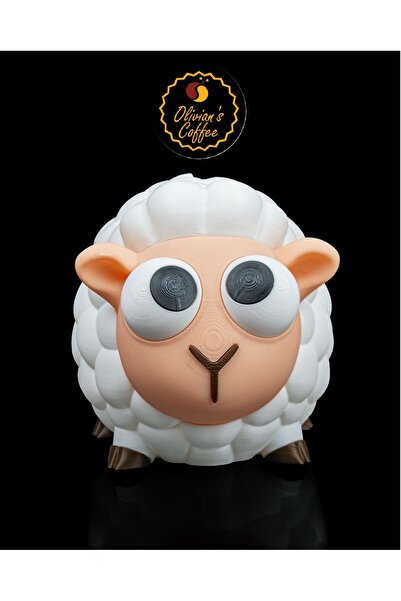 Olivians Coffee Olivian's Sheep Piggy Bank - Kuzucuk/ Kuzu/ Koyun Kumbara (Be...