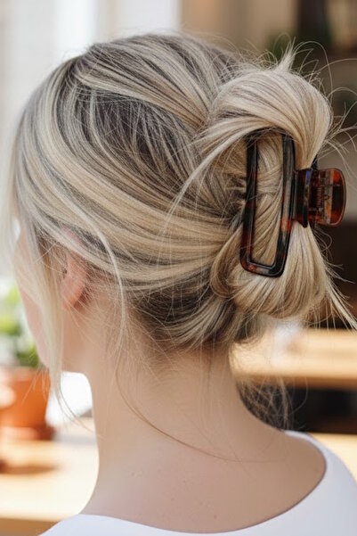 CAŞ DEKORASYON Коричнева пряжка з леопардовим візерунком