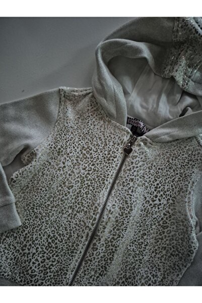 Pamina Girl's Winter Hooded Stylish Tracksuit Top and Bottom Set of 2