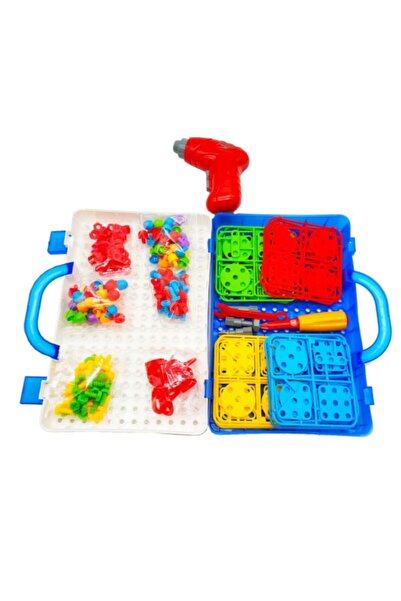 OEM Magic Panel 3-in-1 – Creative Set with Electric Drill, 3D Mosaic and 249 Pieces