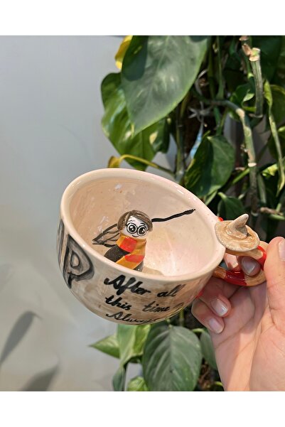 visera كوب سيراميك مع شخصية هاري بوتر