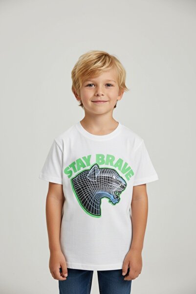 SeaBubbles Kaplanlı Çocuk Tişört