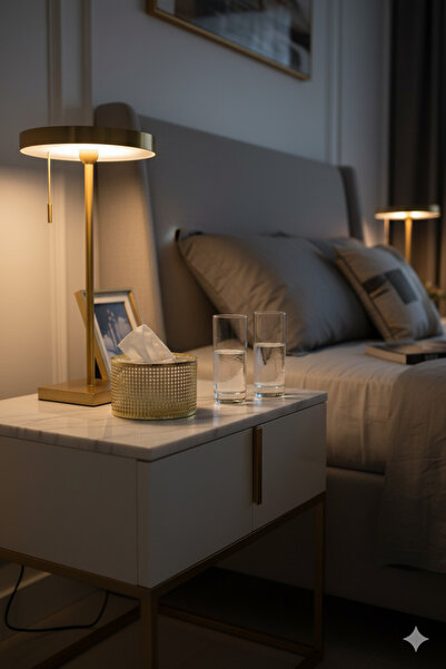 Generic A round tissue box with a stylish, modern design – a touch of beauty ...