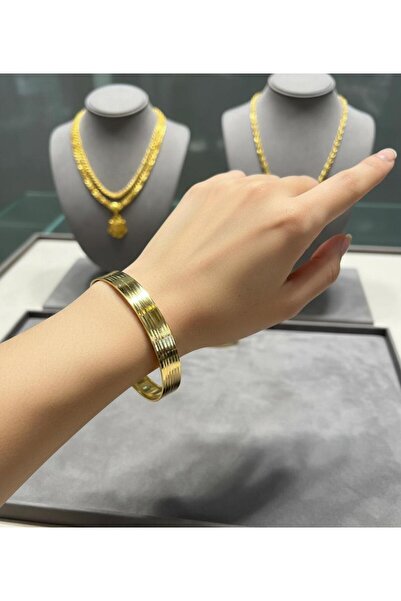 12 gr (Gram) Ray Şarnel Bilezik Yatırımlık İşçiliksiz 22 Ayar Altın