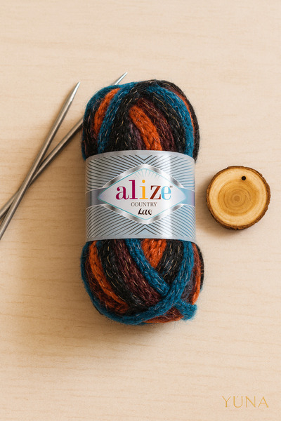 Alize Country New Kalın Kışlık Örgü İpi 5487 %20 YÜN